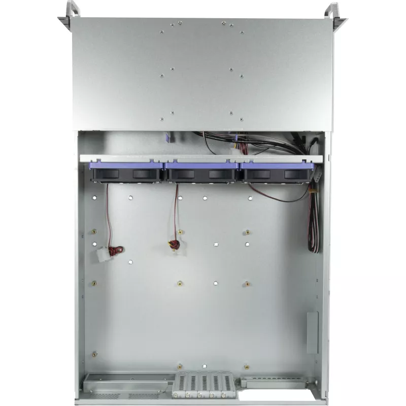 Inter-Tech IPC 3U-30765 - Rack stovas - E-ATX - be maitinimo bloko (ATX) - USB