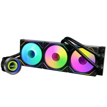 Skysčio aušintuvas „all-in-one“ Lian Li Galahad II Trinity 12 cm juodas (pažeista pakuotė)