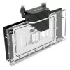 Vandens blokas Alphacool 14488 Akrilinis Žalvarinis Nailoninis Juodas Skaidrus