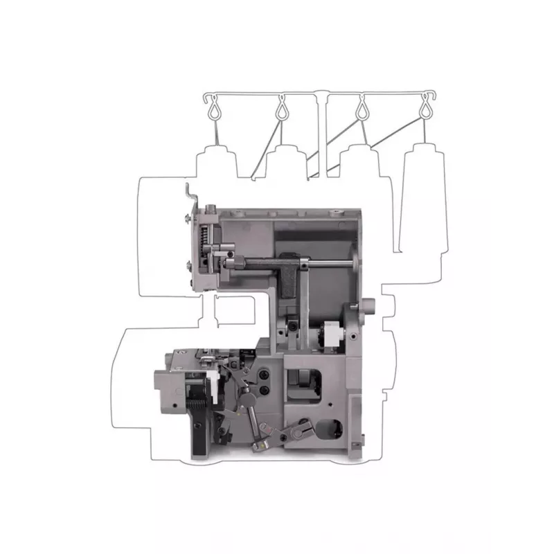 SINGER HD0405 siuvimo mašina elektrinė sidabrinė heavy duty