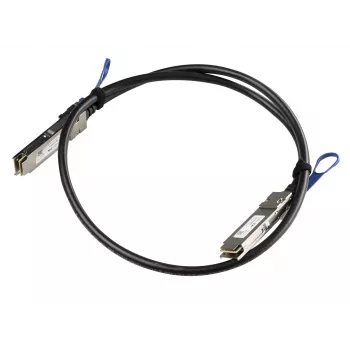Mikrotik RTB-XQ+DA0001 [XQ+DA0001] 1m tiesioginio jungimo laidas su QSFP28 moduliais