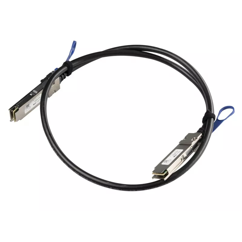Mikrotik RTB-XQ+DA0001 [XQ+DA0001] 1m tiesioginio jungimo laidas su QSFP28 moduliais