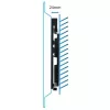Sieninis TV laikiklis ESPERANZA ERW010, 14–50 colių (35,6–127 cm), pakreipimas 15°, VESA 75x75–200x200, max apkrova 25 kg, juodas