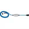 Nešiojamas elektromobilio įkroviklis NRGkick Pure Blue Type 2 3 7.5 m 22 kW 32 A