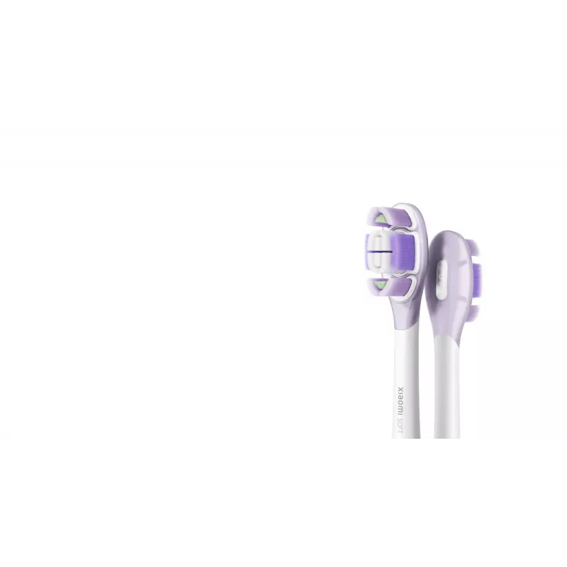 Xiaomi keičiamieji šepetėlių antgaliai svyruojantiems elektriniams dantų šepetėliams, minkšti, 3 vnt.