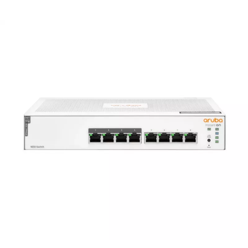 HPE Aruba Networking Instant On 1830 8G 4P PoE+ 65W valdomas jungiklis