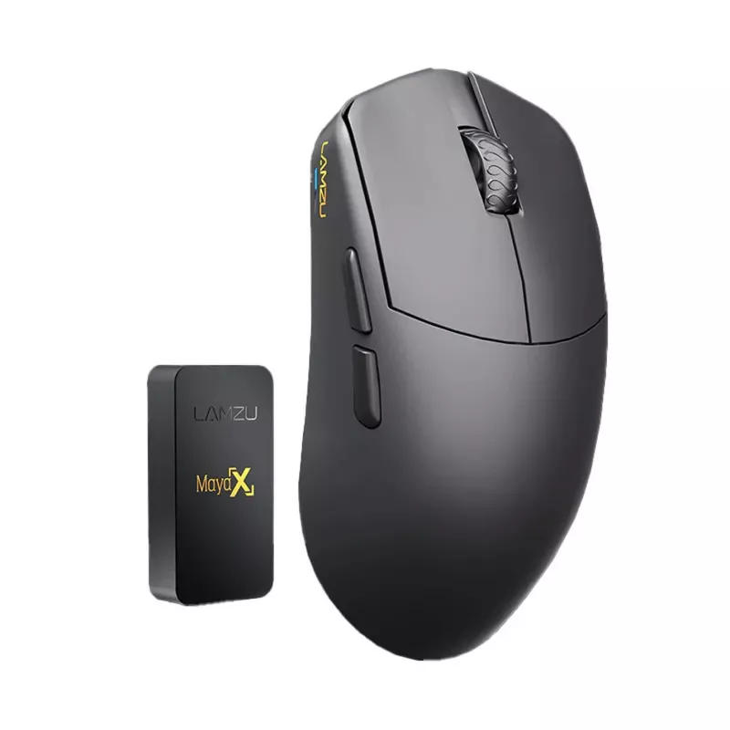 Pelėdų kilimėlis Lamzu Maya X Gaming, anglies juodos spalvos