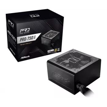 ASRock PRO-750G 750W 80 PLUS Gold maitinimo blokas