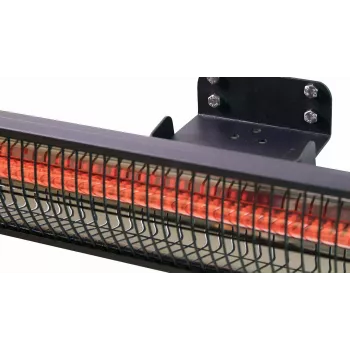 Infragrindinis šildytuvas SUNRED RD-DARK-25, 2500 W, montuojamas ant sienos, IP55, juodas