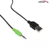 Audiocore AC805 Stereo garsiakalbiai 2.0 kompiuteriui 6W juodi