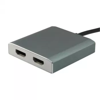 Equip USB Type-C į 2x HDMI adapteris, 3.2 Gen 1, USB-C, HDMI išvestis, 4096 x 2160 pikselių