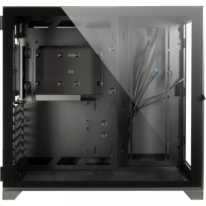 INTER-TECH C-703 Vision ATX Gaming korpusas, Grūdintas stiklas, Juodas