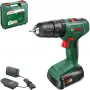 Belaidis smūginis gręžtuvas-suktuvas EasyImpact 18V-38 (Žalia/juoda, ličio jonų baterija 2,0 Ah, dėklas, POWER FOR ALL ALLIANCE)