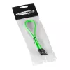 CableMod ModMesh SATA 3 kabelis 30cm – šviesiai žalias