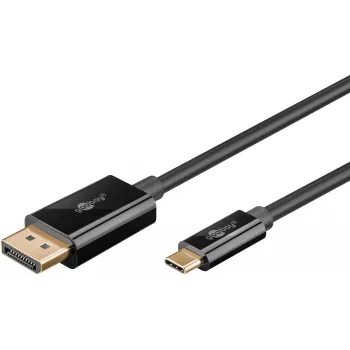 USB-C į DisplayPort laidas GOOBAY 75704, 1 m, iki 4K@60Hz
