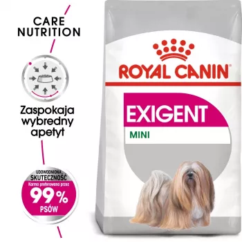 Sausas šunų ėdalas Royal Canin Mini Exigent 1 kg