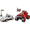 LEGO SONIC THE HEDGEHOG 77118 Silver'o automobilis prieš Knuckles'o monstrų sunkvežimį