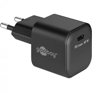 Goobay 65331 Įkroviklis AC Greitasis Įkrovimas Juodas USB Type-C