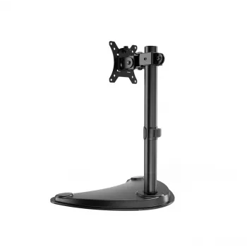 Monitorio stovas GEMBIRD MS-D1ST-04 13–32 colių ekranams, reguliuojamas aukštis ir pasvirimas, VESA 75x75–100x100, iki 8 kg