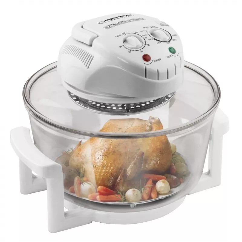 Halogeninė orkaitė ESPERANZA EKO003 — 12 L, 1400 W, max 250 °C, balta
