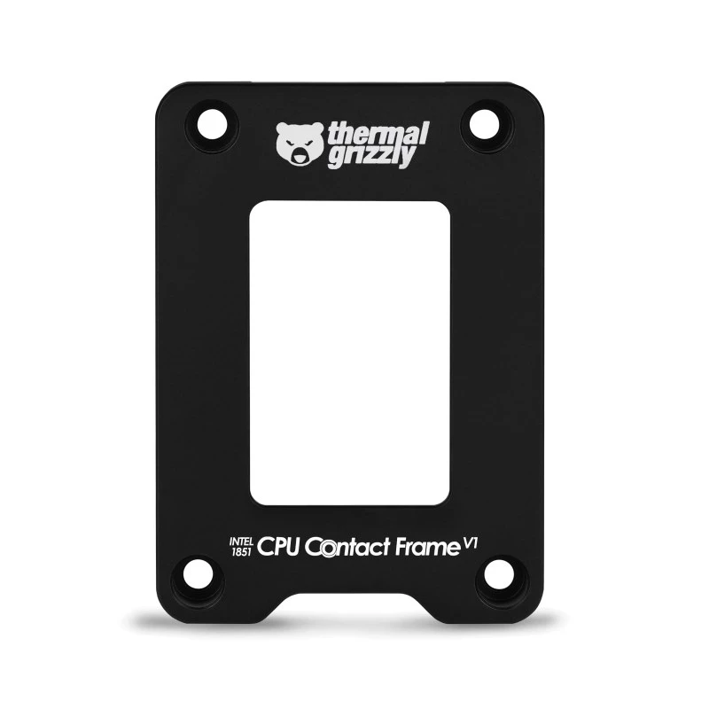 Rėmelio atnaujinimo rinkinys Thermal Grizzly TG-CF-I1851-V1 Aliuminis Juodas 71x51x6mm