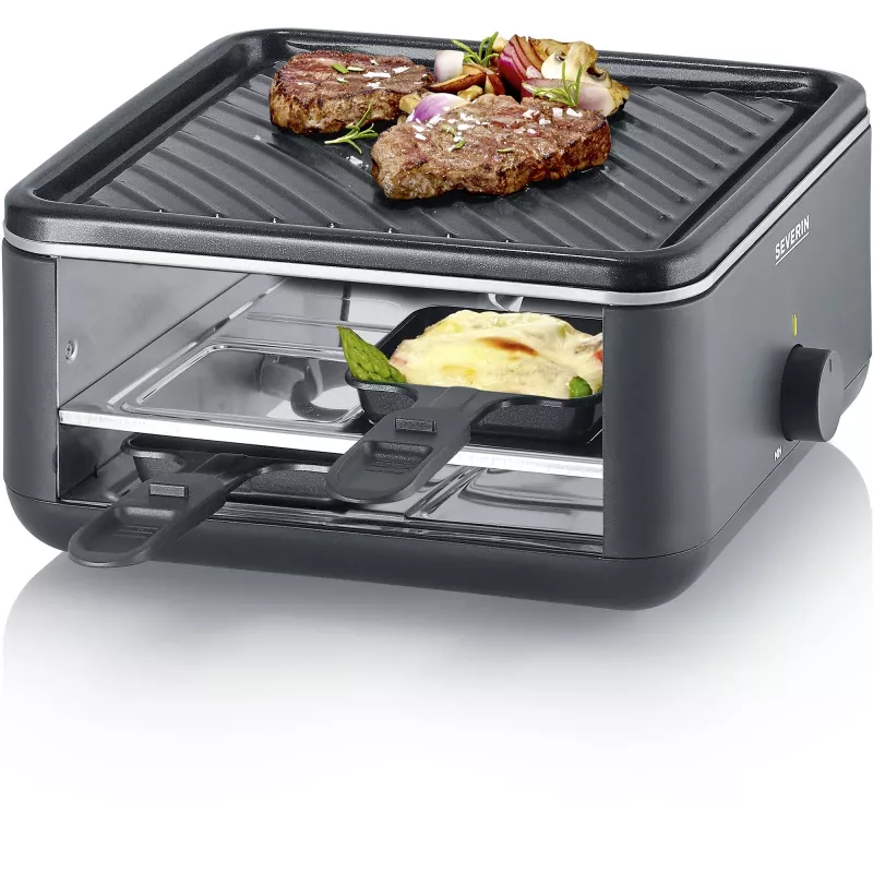 Severin RG 2360 raclette grilis 4 asmenims 800 W Juoda