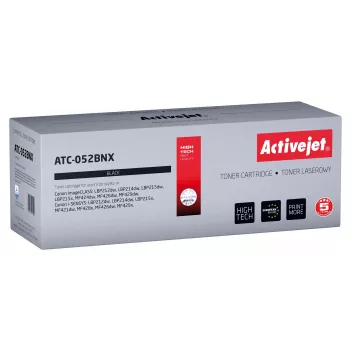 Activejet ATC-052BNX kasetė (pakaitalas Canon CRG 052H XL; Supreme; 9200 puslapių; juoda)