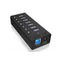 ICY BOX IB-AC618 USB 3.2 Gen 1 (3.1 Gen 1) Type-B 5000 Mbit/s Juodas