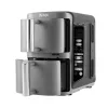 Ninja Double Stack XL oro gruzdintuvė 2 skyriai su temperatūros zondeliu SmartCook 9,5 L SL451EU