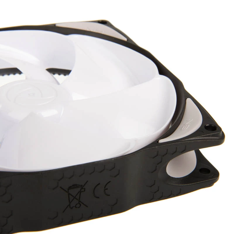 Kompiuterio ventiliatorius Noiseblocker eLoop B12-4, 120 mm, baltas