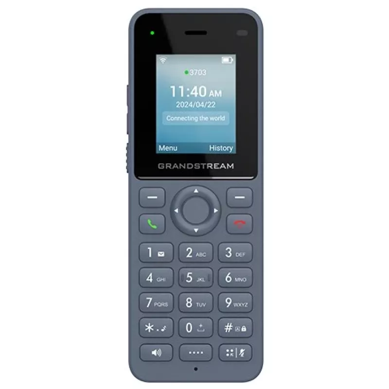 Grandstream Networks WP816 IP telefonas Antracitas 2 linijos LCD Wi-Fi
