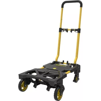 Stanley sulankstomas transportinis vežimėlis iki 70/137 KG geltonas, juodas