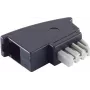 Adapteris lizdų keitimui ShiverPeaks BS71210 TAE-N į RJ-11