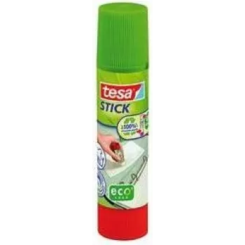 tesa ecoLogo klijų lazdelė, 40 g, be tirpiklių, 100 % perdirbto plastiko, 65 % biologiškai pagrįstų medžiagų (57028-00200-03)