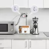 Maitinimo blokas MACLEAN MCE388 W — 2 kištukiniai lizdai, 3×USB, 110–240V, 2500W, 3 m laidas, baltas