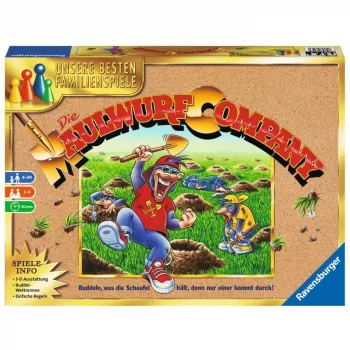 Ravensburger šeimyninis žaidimas – Kurmio kompanija (26423)