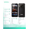 Išmanusis telefonas Oukitel WP19 Pro 6,78 colio 8GB/256GB juodas