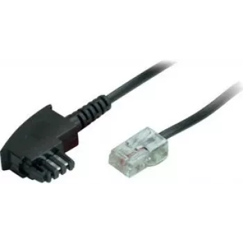 Telefono laidas ShiverPeaks BS70002-10 10 m Juodas