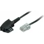 Telefono laidas ShiverPeaks BS70002-10 10 m Juodas