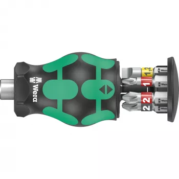 Wera Kraftform compact Stubby Magazin 2 daugiafunkcis atsuktuvas tiesus