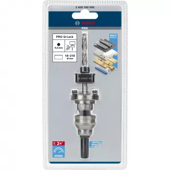 Adapteris šešiakampis lizdas Bosch Q-Lock 2609390589