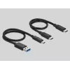 Kortų skaitytuvas DeLOCK USB Type-C CFast SD + USB šakotuvas