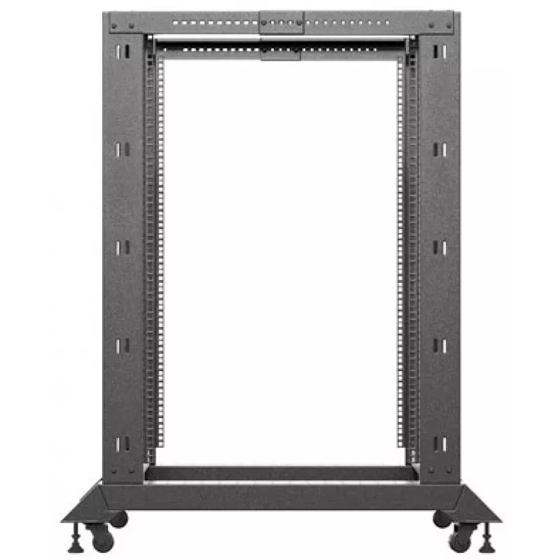 Lanberg Atviras Stovas 22U 600x1000 Juodas (22HE, 19 col.)