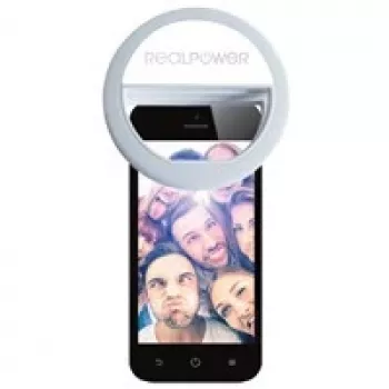 RealPower Eva Selfie Light – išmanusis žiedo formos apšvietimas telefonui