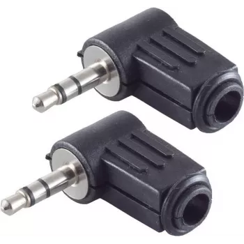 Kištukinis jungtis ShiverPeaks BS51200-W2 3.5 mm juoda (2 vnt.)