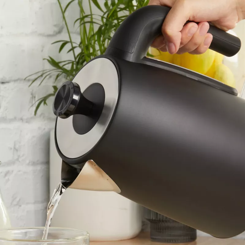 Elektrinis virdulys Petra 1,7L 3KW matinė juoda