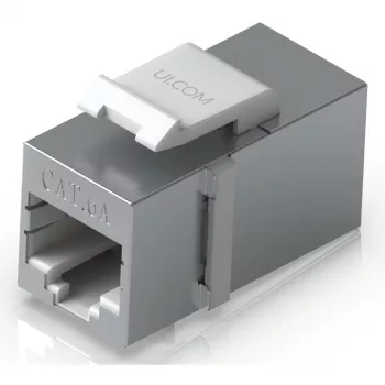 Keystone movoji jungtis Ubiquiti UACC-Keystone-Coupler-C6A plokščias nerūdijantis plienas RJ-45