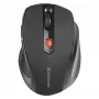 Belaidė RF optinė dešiniarankė pelė DEFENDER ULTRA MM-315 — 1600 DPI, 6 mygtukai, USB imtuvas, juoda