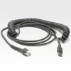 Priedinis kabelis Motorola CBA-U12-C09ZAR, USB A, 2,74 m, pilkas