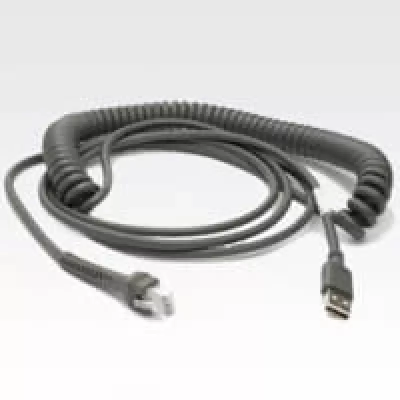 Priedinis kabelis Motorola CBA-U12-C09ZAR, USB A, 2,74 m, pilkas
